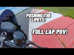 FULL LAP AT NJMP // 2025 TRACK SEASON // APRILIA TUONO V4 POV