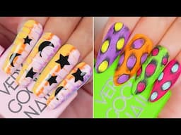 Satisfying String Line Nail Art Ideas 💥  Easy but Stunning Nail Designs for Beginners