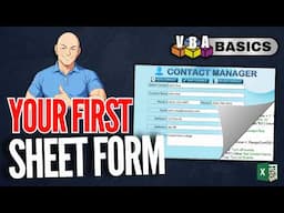 Excel Sheet Forms Made Easy — Even If You’ve Never Touched VBA