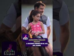#AlessandraRosaldo felicita a #EugenioDerbez en el #DíaDelPadre con emotivo video ❤️ #deprimeramano