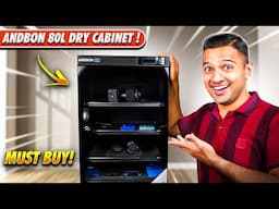 Andbon 80L Dry Cabinet Review : Must Buy For Content Creators ! 🔥