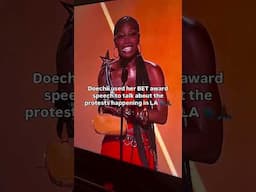 DOECHII DISSES TRUMP ADMINISTRATION During BET AWARDS While LA ICE PROTESTS Happen Outside!