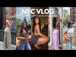 A WEEK IN NYC VLOG | getting flown out by my dream brand, girls night out & Oner Active pop up