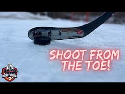 Hockey Skills: Shoot from the Toe!