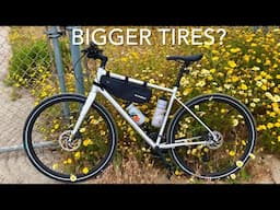 Putting Bigger Tires On A Cannondale Quick Bike