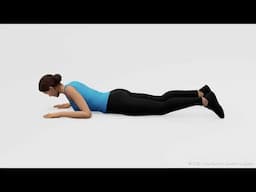 Stretches and Exercises for Lower Back Pain (Prone Press Up On Elbows) | HSS