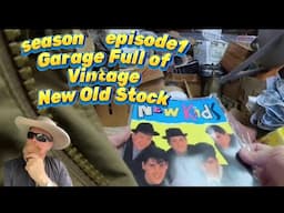Garage Sale Full of Vintage New Old Stock JACKPOT