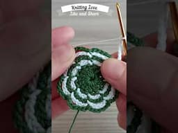 WOW! 😍 Super Easy Crochet Coaster (Supla) | Beginner-Friendly Motif