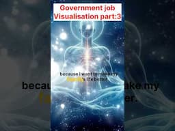 How to manifest Government Job hindi #loa #shorts #visualization