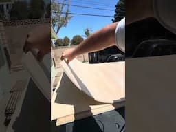 Rubberwood! Extremely Flexible! #woodworking #carpentry #construction #howto #tools #diy #craft