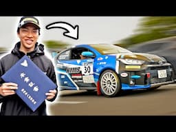 Straight Outta High School and Into a Japanese Rally Car!