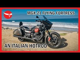 Moto Guzzi MGX-21 Flying Fortress FULL OWNER REVIEW - What this is the coolest factory motorcycle!