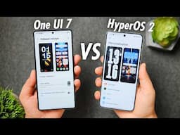 One UI 7 vs HyperOS 2 Animations Comparison - Which One is Smoother?
