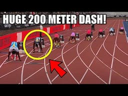 The 200 Meters Is Officially Broken