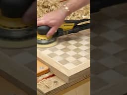 DIY Chessboard process EP3 #axminstertools #woodworking #wood #diy #workshop #craft #chess