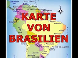 KARTE VON BRASILIEN