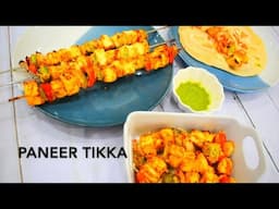 Paneer Tikka Recipe - Restaurant Style Paneer Tikka in Air Fryer