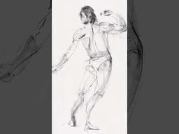 Quick Sketch Figure Drawing #gesturedrawing