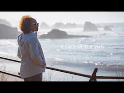 I flew 2,806 miles to reclaim my peace & heal | Canon Beach, Oregon Solo Trip Vlog