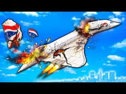 Old Concorde BREAKS APART at MAX SPEED in GTA 5!