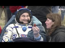 Soyuz MS-26 spacecraft carrying Expedition 72 crew lands in Kazakhstan