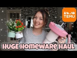 HUGE TEMU HAUL | 2025 SPRING HOMEWARE PRODUCTS | WHAT I ORDERED VS WHAT I GOT