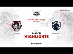 Alter Ego vs Team Liquid ID HIGHLIGHTS MPL ID S15 | TLID VS AE ESPORTSTV
