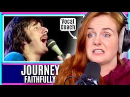 What Makes Steve Perry Great? | Vocal Coach Analysis | Journey - Faithfully Reaction
