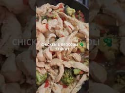 Cooking Chicken and Broccoli 🥦 Stir-Fry