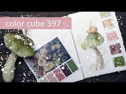 Color Mixing, Mushroom & Snail using Color Cube no. 397