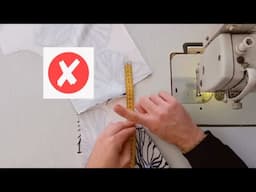 A big mistake that seamstresses make.  Here is the solution, the best way to sew the neck & zipper