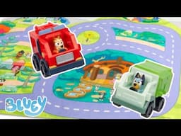 Bluey & Bingo Driving Trucks 🚚 Pretend Play Learning