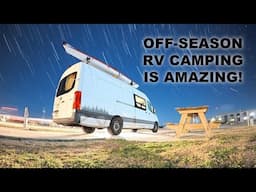 Off season RV camping is amazing!