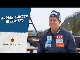 Adrian Smiseth Sejersted - Saalbach 2025 - SG Bronze Medal | FIS Alpine