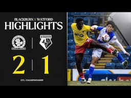 Blackburn Rovers 2-1 Watford | Short Highlights 🎞
