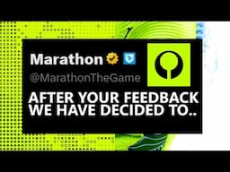 So Bungie Actually Listened - Massive Marathon News.