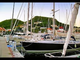 How to Hold Your Sailboat Next to a Pier with a Single Docking Line