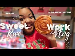 French Bakery in Pennsylvania | Tous Les Jours Bakery &  Mini Work Vlog | Sweet Run with Marisha