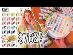Trying new ART supplies 🎨 Are KIWI Underglazes worth the HYPE? - my review!