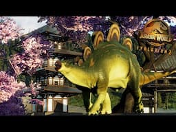 🔲 Return To Jurassic Park Japan | Jurassic World Evolution 2 Sandbox Park Build