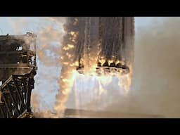 Starship Flight 9 - The First Ever Booster Re-Flight (Audio & Slowmo Experience)