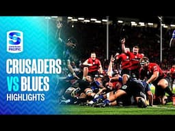 HIGHLIGHTS | Crusaders v Blues | Semi Final, 2025