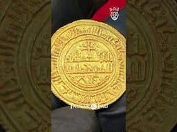 Morabetino de Toledo. Una pieza de oro MAGNÍFICA que mucho quisieran tener en la colección