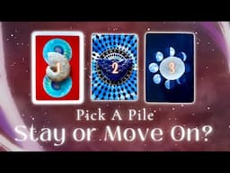 Should You Stay or Move On?🤨🫣 Pick a Card In-Depth Timeless Tarot Reading