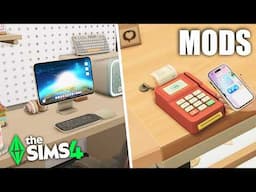 CHECK OUT THESE NEW FUNCTIONAL MODS FOR THE SIMS 4! +LINKS