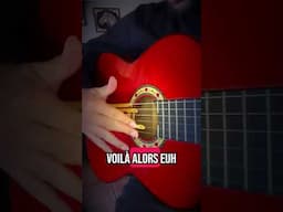 Je mets des pâtes sur ma guitare pour pas me faire mal au doigt flamenco guitar gipsy kings #guitar