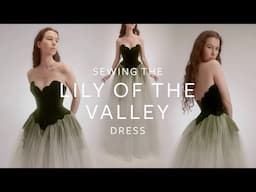 Turning Upholstery Fabric into a Couture Gown & How to finish the Inside of a Tulle Skirt