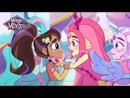 Exploring The Spellbook Library! 📚 | Magic Mixies | Cartoons for Kids | Moose Squad