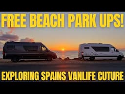 Spain Van life Adventures: Explore Spectacular Free park ups & Services!
