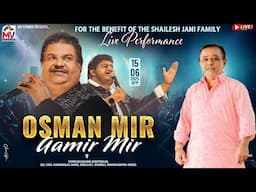 Live Concert | Osman Mir, Aamir Mir | Mumbai Live | Benefits Shailesh Jani Familykdayro | Mv Studio